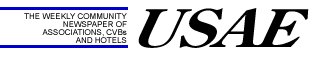 Meeting and Convention Industry Executives from USAE Newspaper Subscribers
