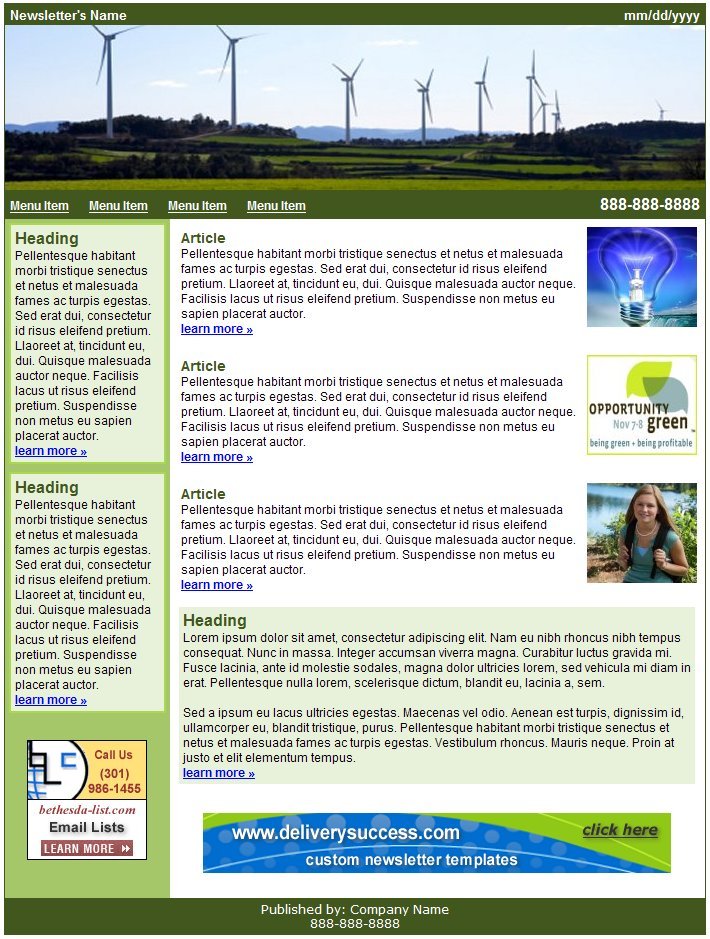 Newsletter Templates newsletter templates. Newsletter Templates