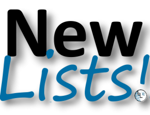 New Lists at Bethesda List Center