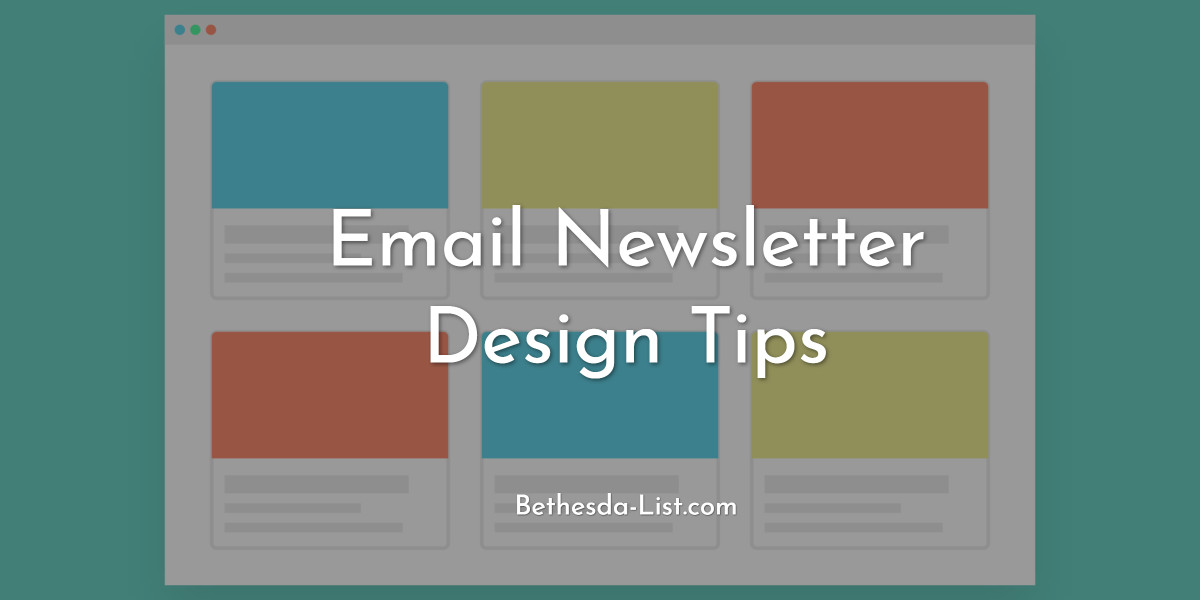 You are currently viewing Email Newsletter Design Tips