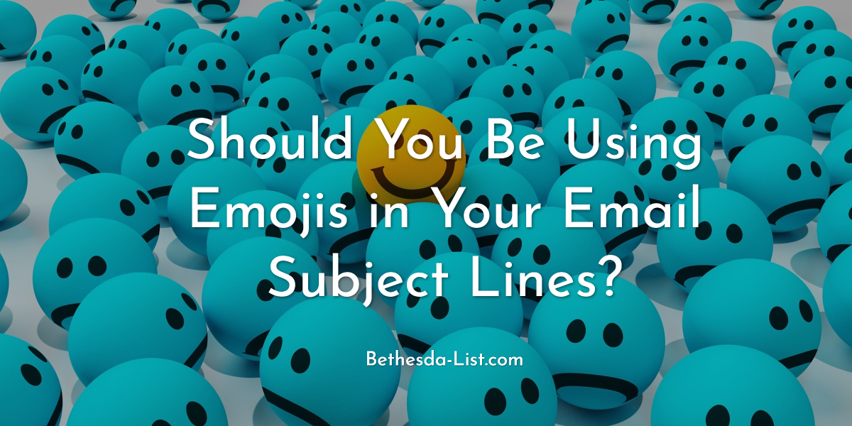 You are currently viewing Should You Be Using Emojis in Your Email Subject Lines