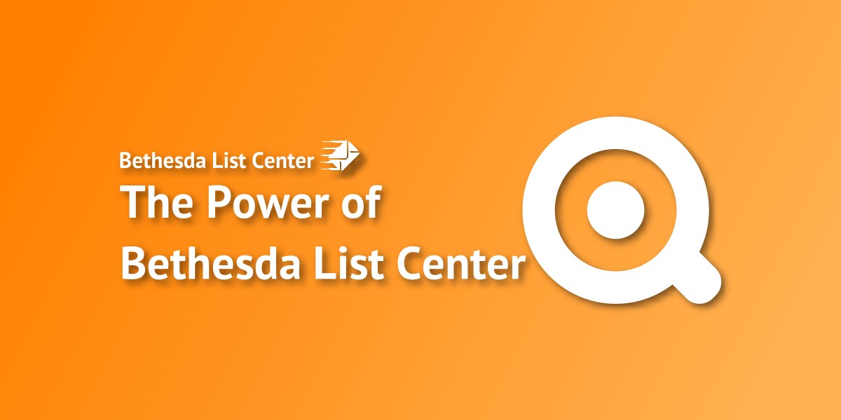 You are currently viewing The Power of Bethesda List Center Marketing